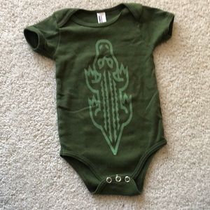 (4 for $20) Alligator onesie by Fleurty Girl NOLA